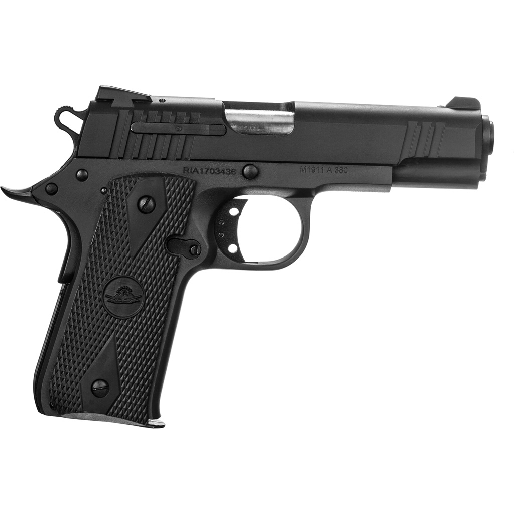 Rock Island GI Standard CS Baby Rock 1911 Pistol 380 ACP 3.7 in. Black Parkerized 7 rd