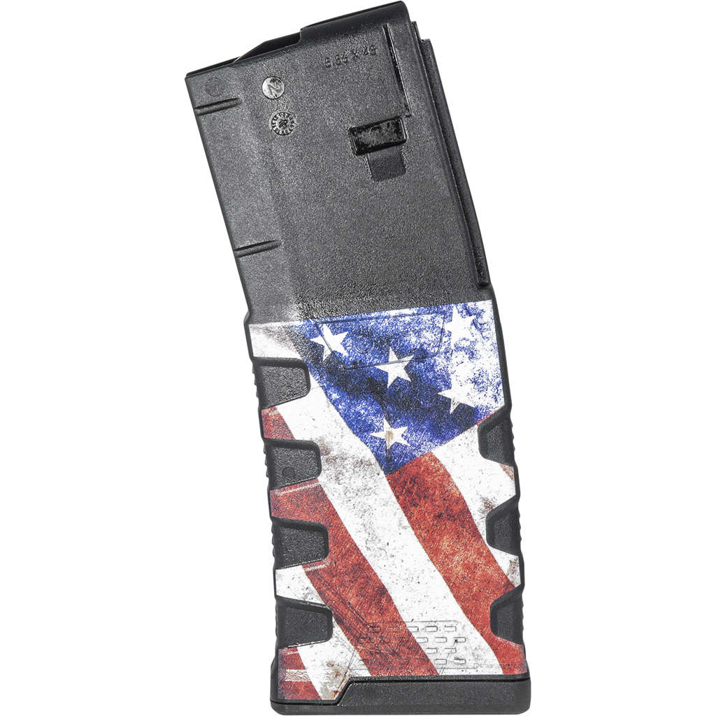 MFT Extreme Duty Polymer Mag American Flag M1 30 rd. 5.56x45mm/223 Rem./300 AAC