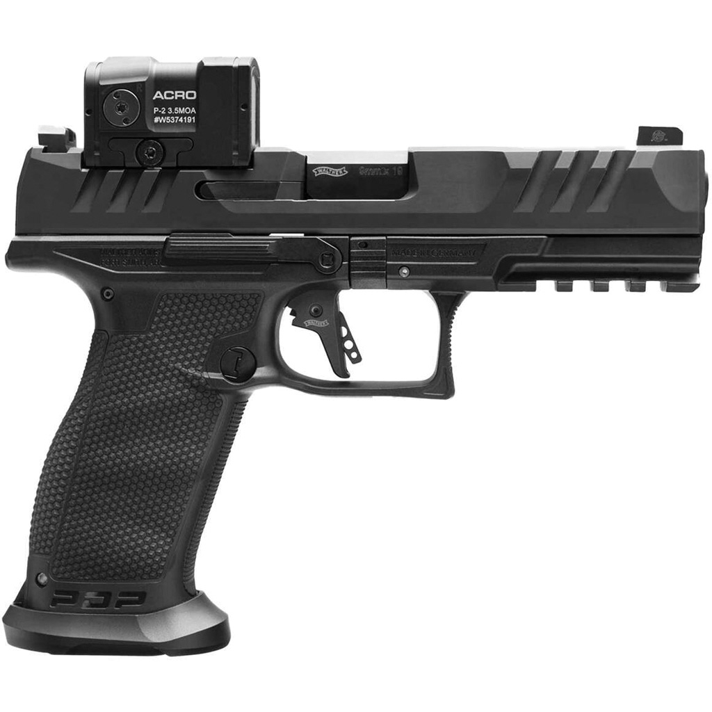 Walther PDP F-Series Pro ACRO Pistol 9mm 4" Black w/ACRO Optic 18 rd.