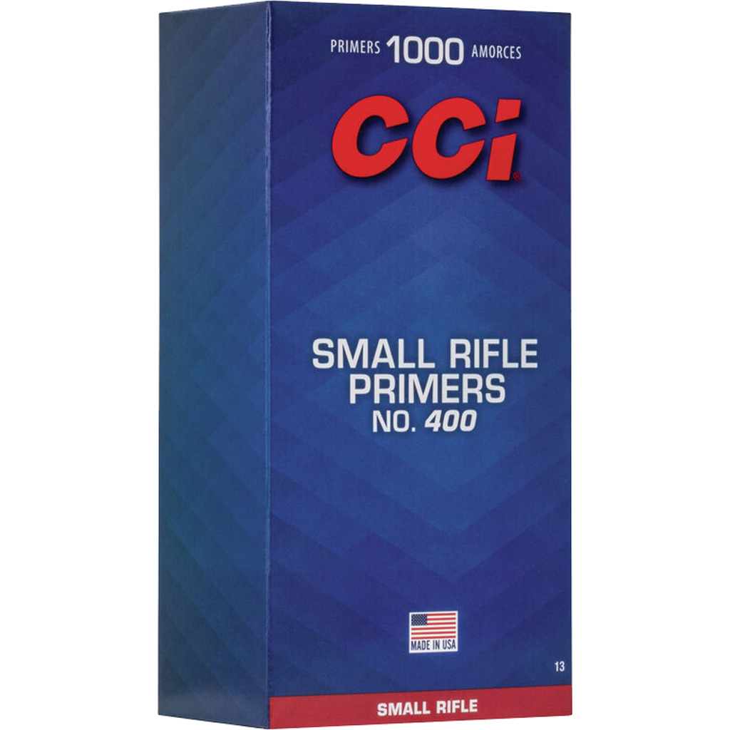 CCI Standard Rifle Primers 400 Small 1000 ct. HAZ