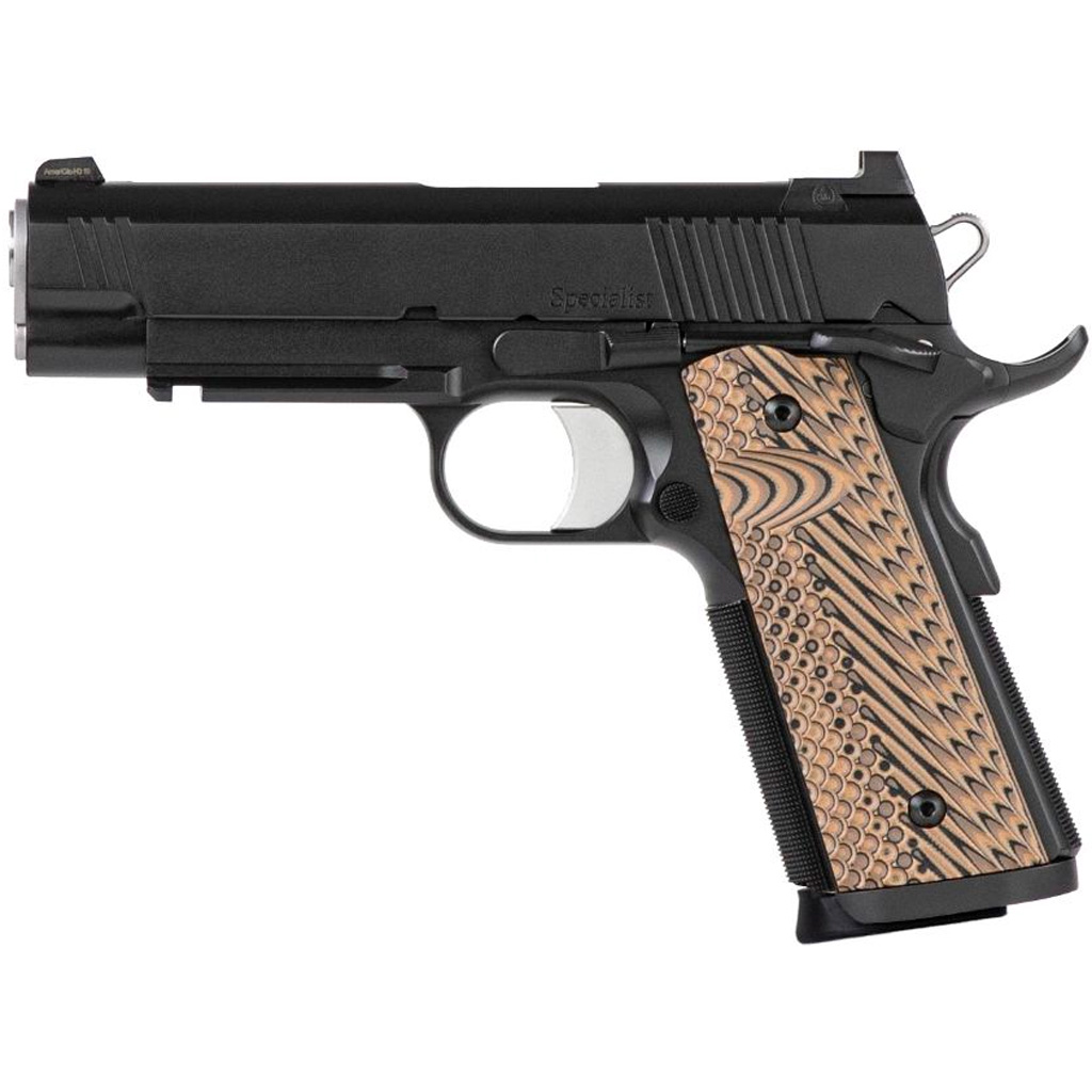 Dan Wesson Specialist Commander Pistol 45 ACP 4.25 in. Black/VZ Operator II Grips 8+1rd.