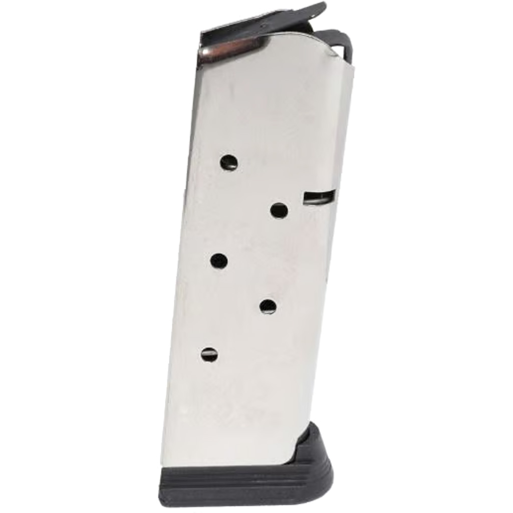 Colt 1911 Magazine 45 ACP 7 rd. Combat Officer Stainless w/Bumper