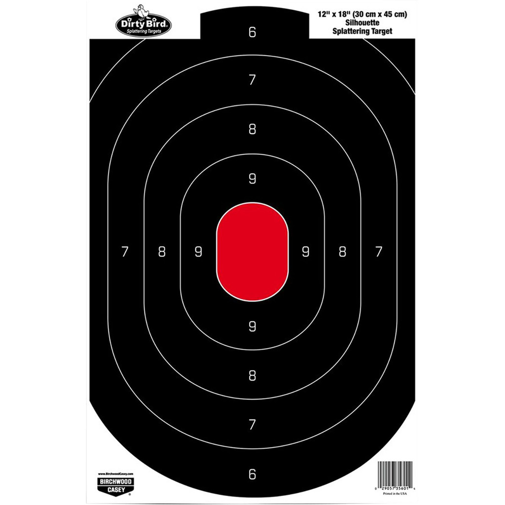 Birchwood Casey Dirty Bird Target Silhouette 12x18 in. 8 pk.