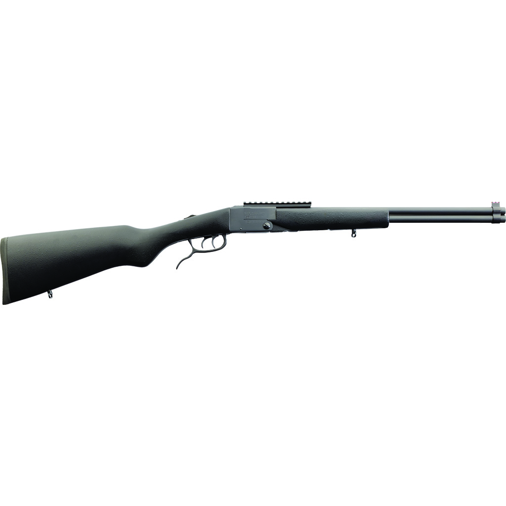 Chiappa Double Dark Badger Rifle/Shotgun 410 ga./.22 LR 19 in. Blued with Beech Wood Stock