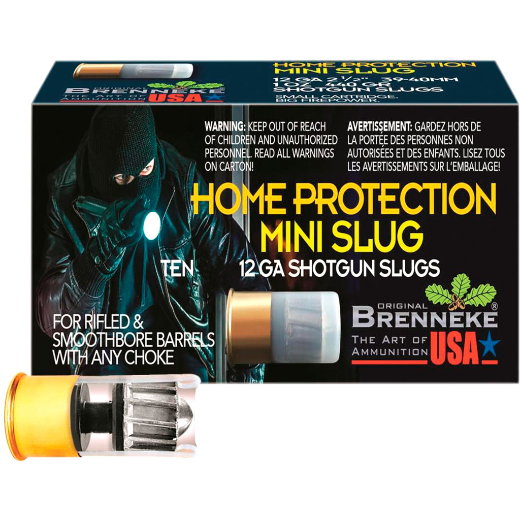 Brenneke Mini Slugs 12 ga. 1 3/4 in. 1 oz. 10 rd.