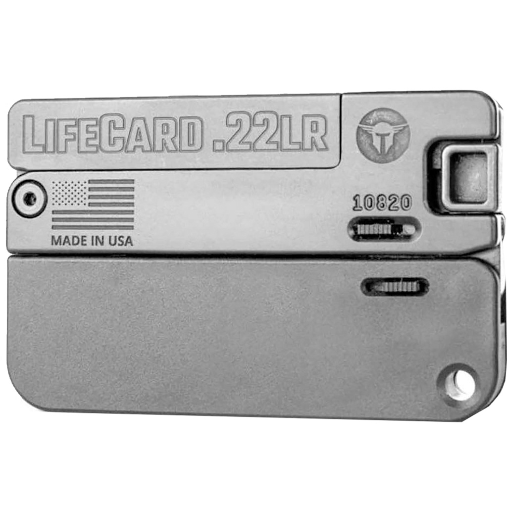 TrailBlazer LifeCard Pistol 22 LR 2.5 in. Black 1 rd.
