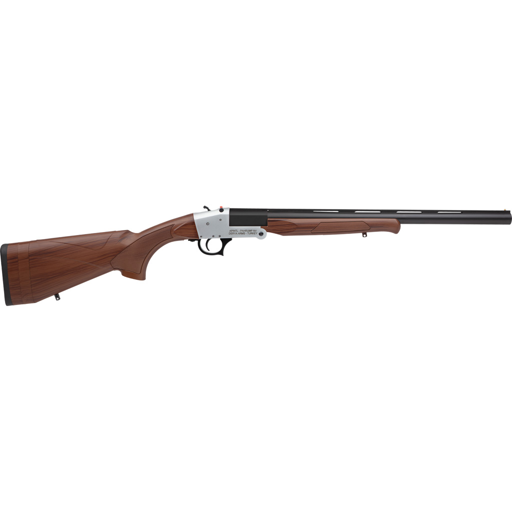 Rock Island Traditional Break Action Shotgun 12 ga. 3 in. Walnut Polymer Stock 20 in.