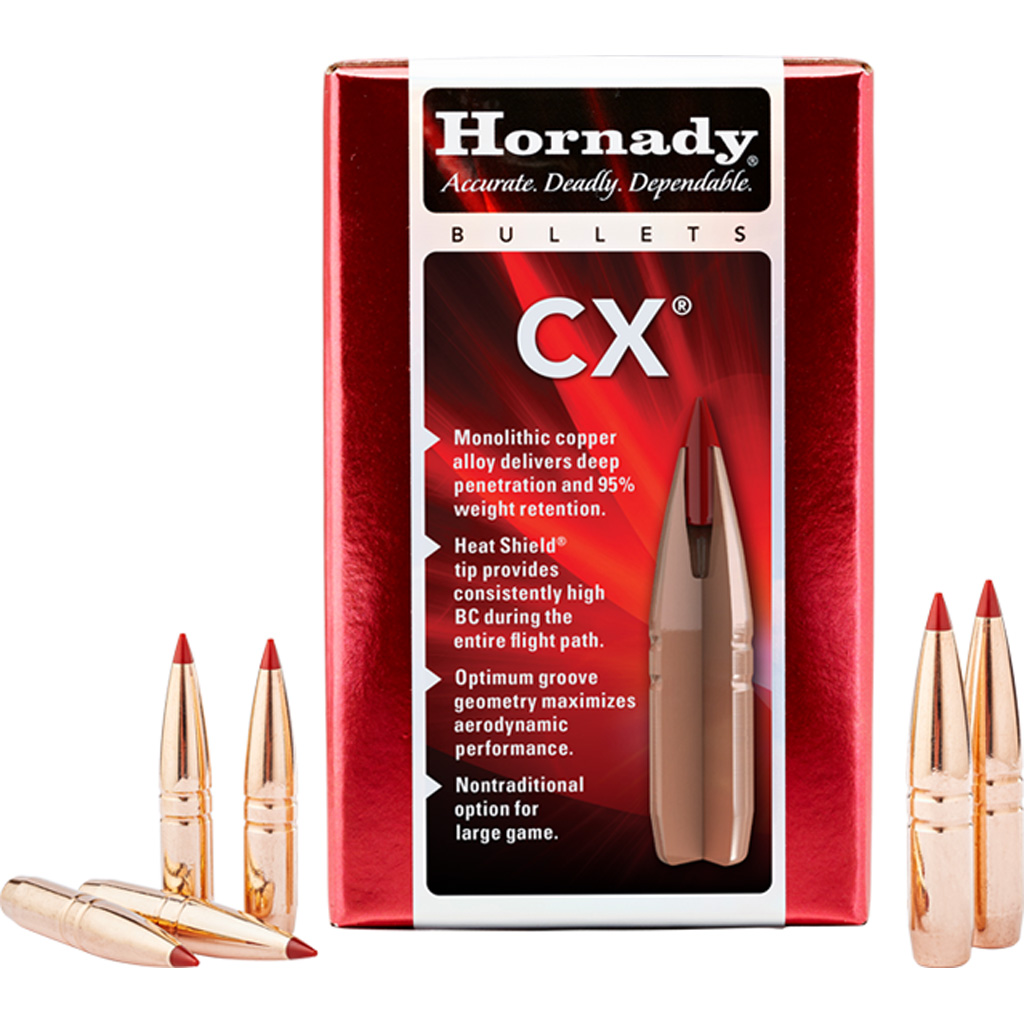Hornady CX Bullets 30 Cal. .308 150 gr. CX 50 rd.