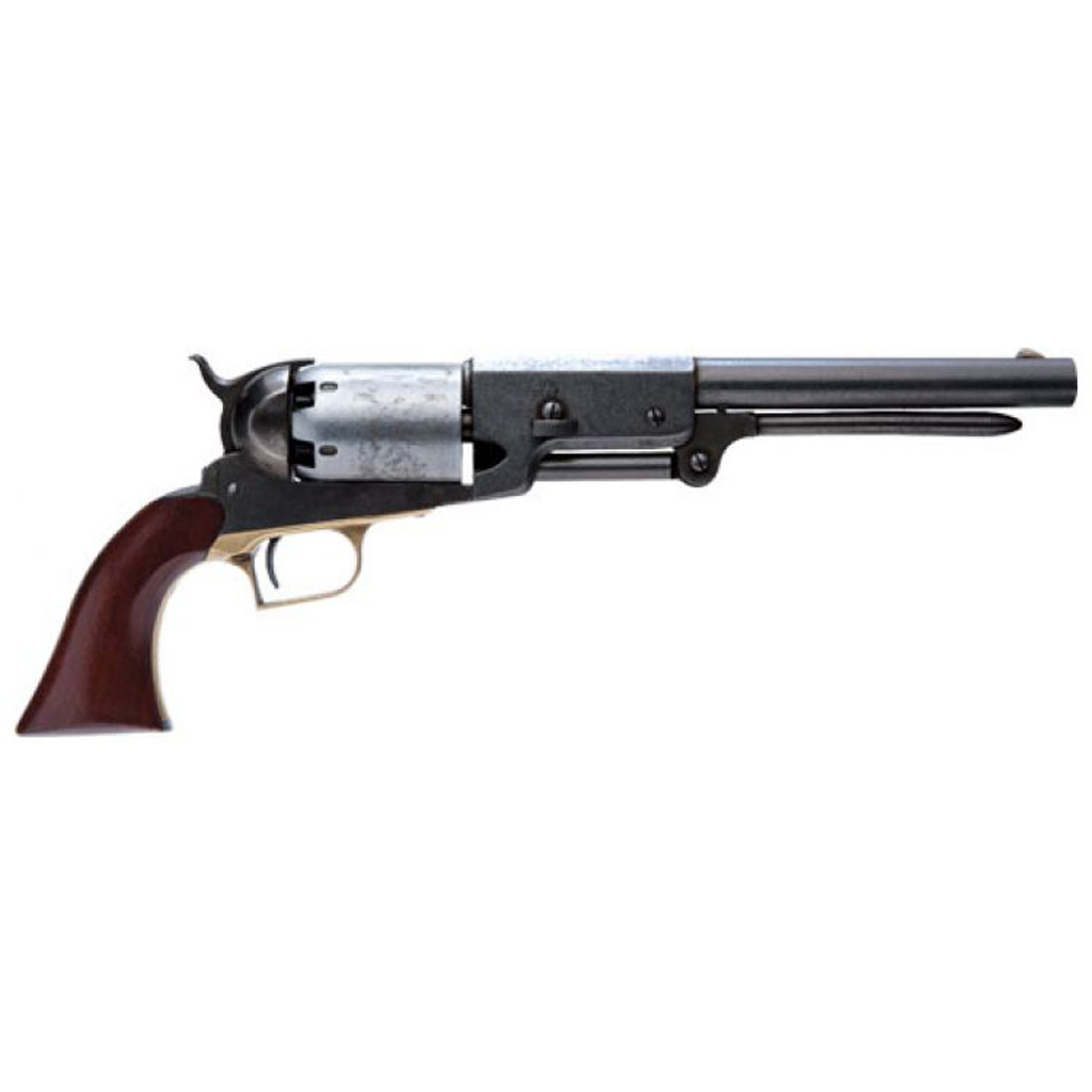 Cimarron 1847 Walker CO.F Black Powder Revolver 44 Cal. 9 in. Blued White Steel Cylinder 6 Shot