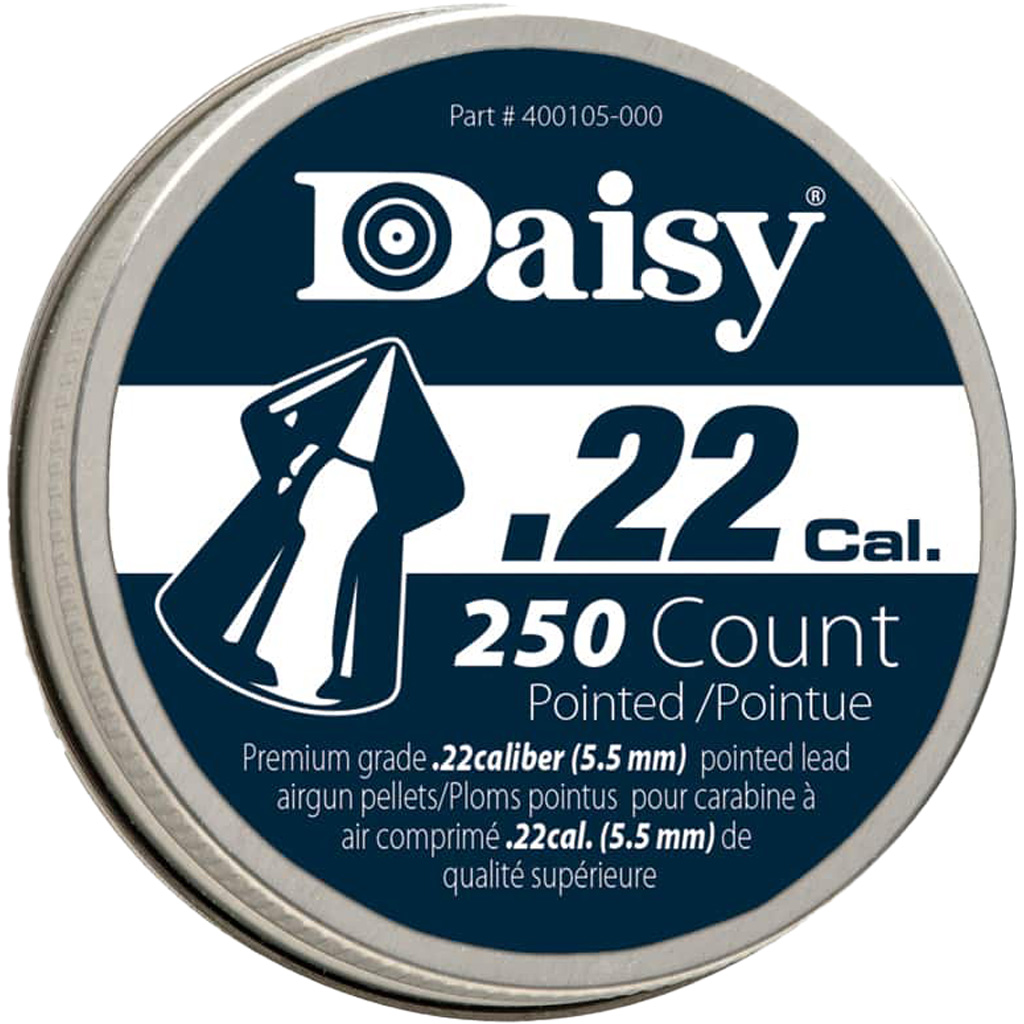Daisy PrecisionMax Pointed Pellets .22 cal 250 ct.