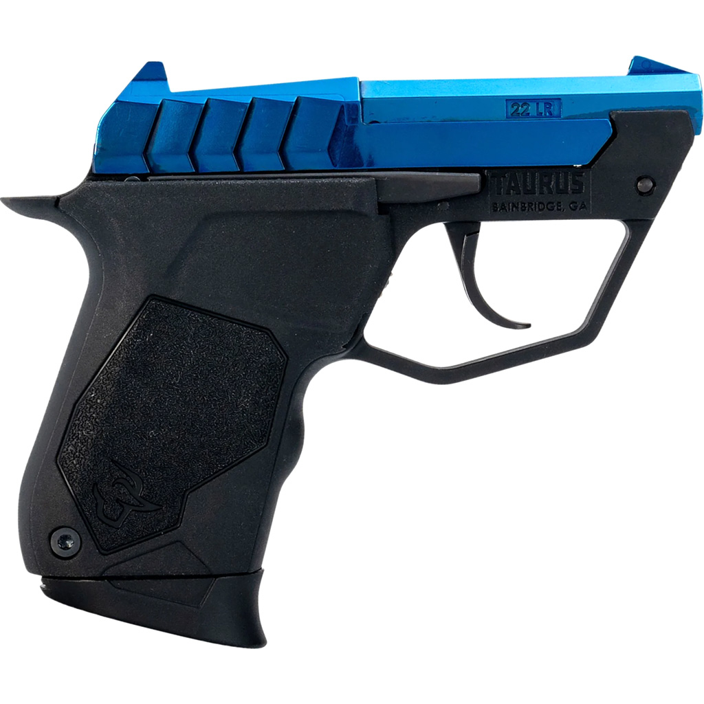 Taurus 22TUC Pistol 22 LR 2.5 in PVD Blue 9 rd.