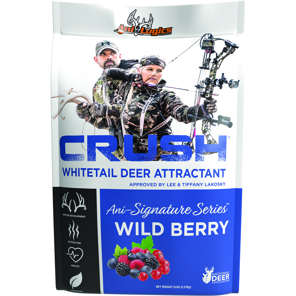 AniLogics CRUSH Granular Attractant Wild Berry 5 lbs.