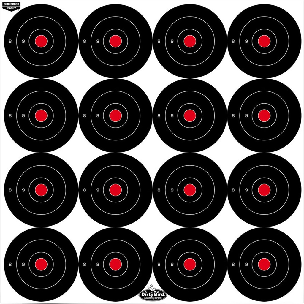 Birchwood Casey Dirty Bird Target Bullseye 3 in. 12 pk.