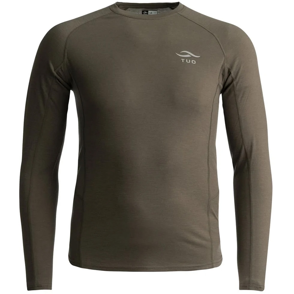 TUO Kinetic Merino 150 LS Crew Shirt Deadfall Large