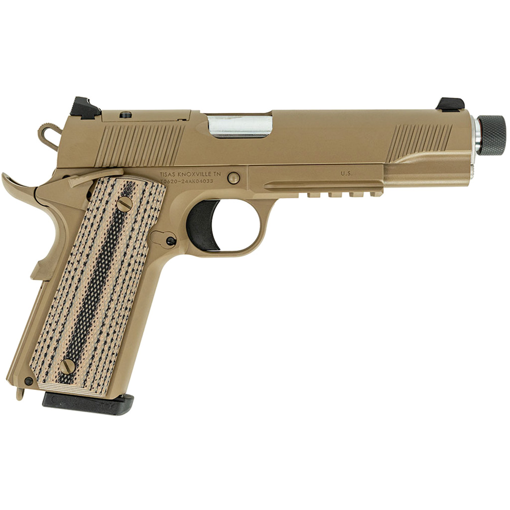 SDS 1911 Duty B45RDG Pistol 45 ACP 5 in. FDE