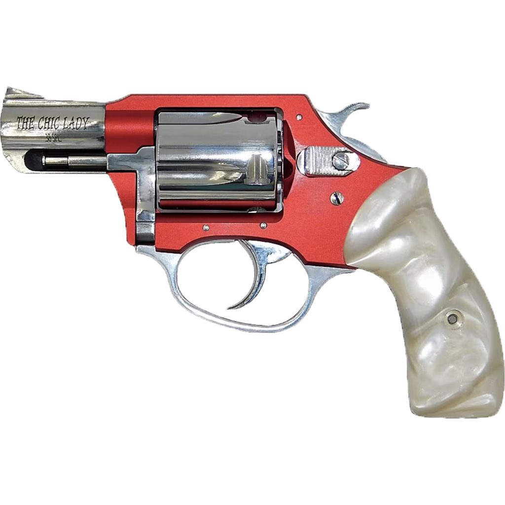 Charter Arms Chic Lady Revolver 38 Spl. 2.2 in. Red Hi-Polish 6 Shot