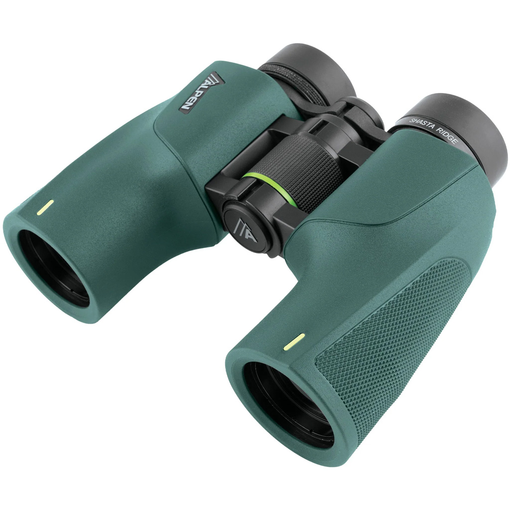 Alpen Shasta Ridge Porro Binoculars 10X36 Green