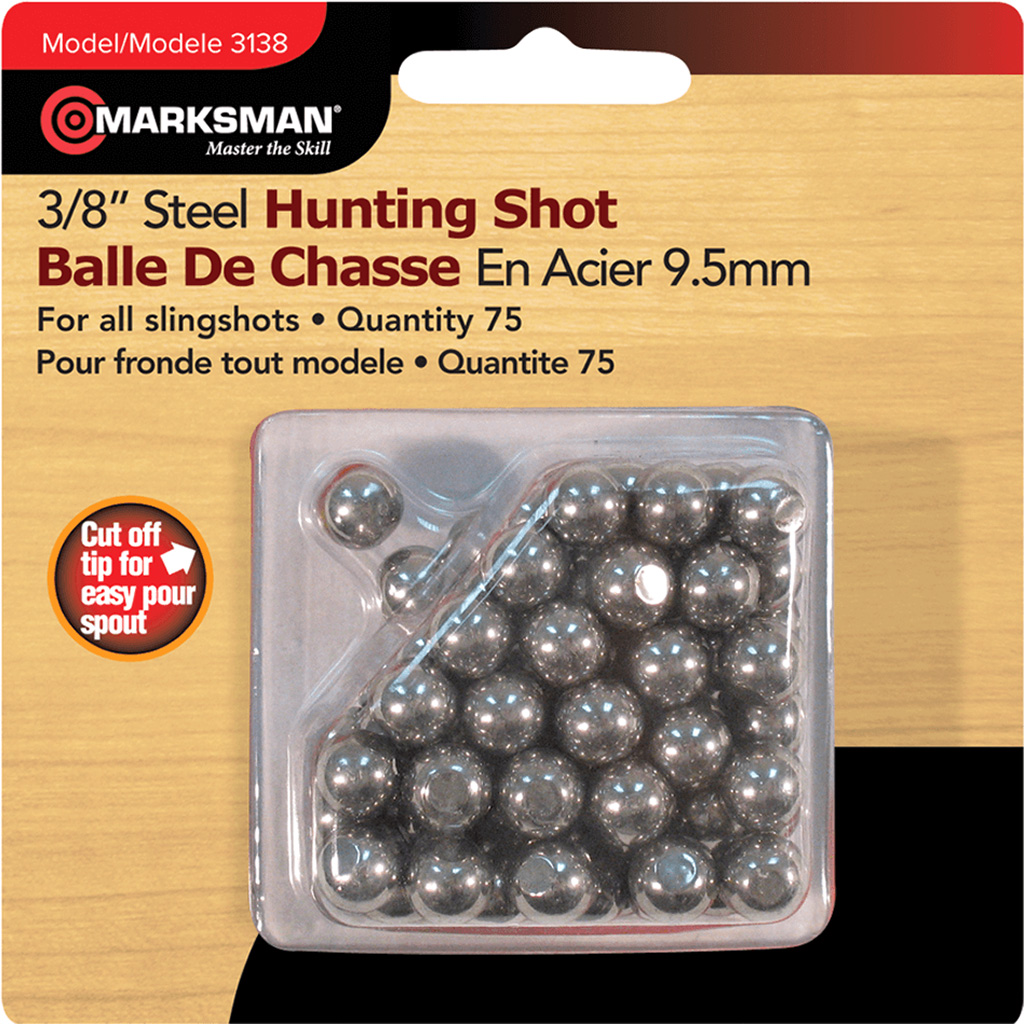 Marksman Steel Shot 3/8 75 ct.