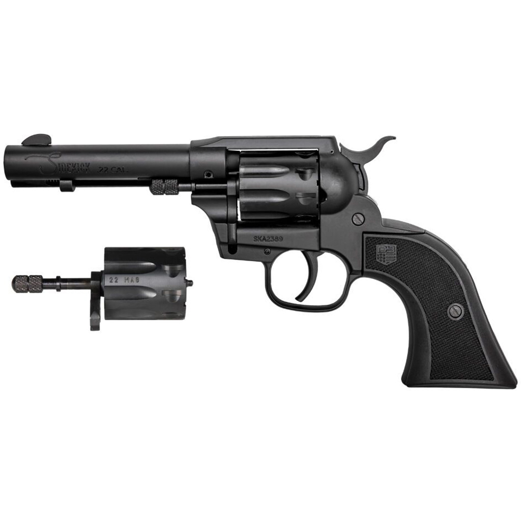 Diamondback DB Sidekick Revolver 22 LR/Mag 4.5 in. Black 9 rd.