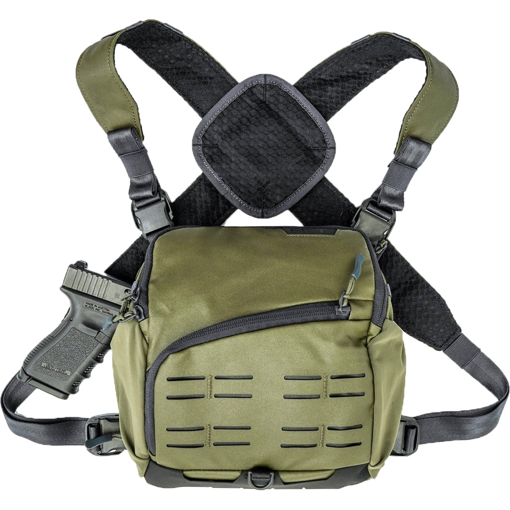 MFT Achro Chest Pack & Harness Small-Large Forest