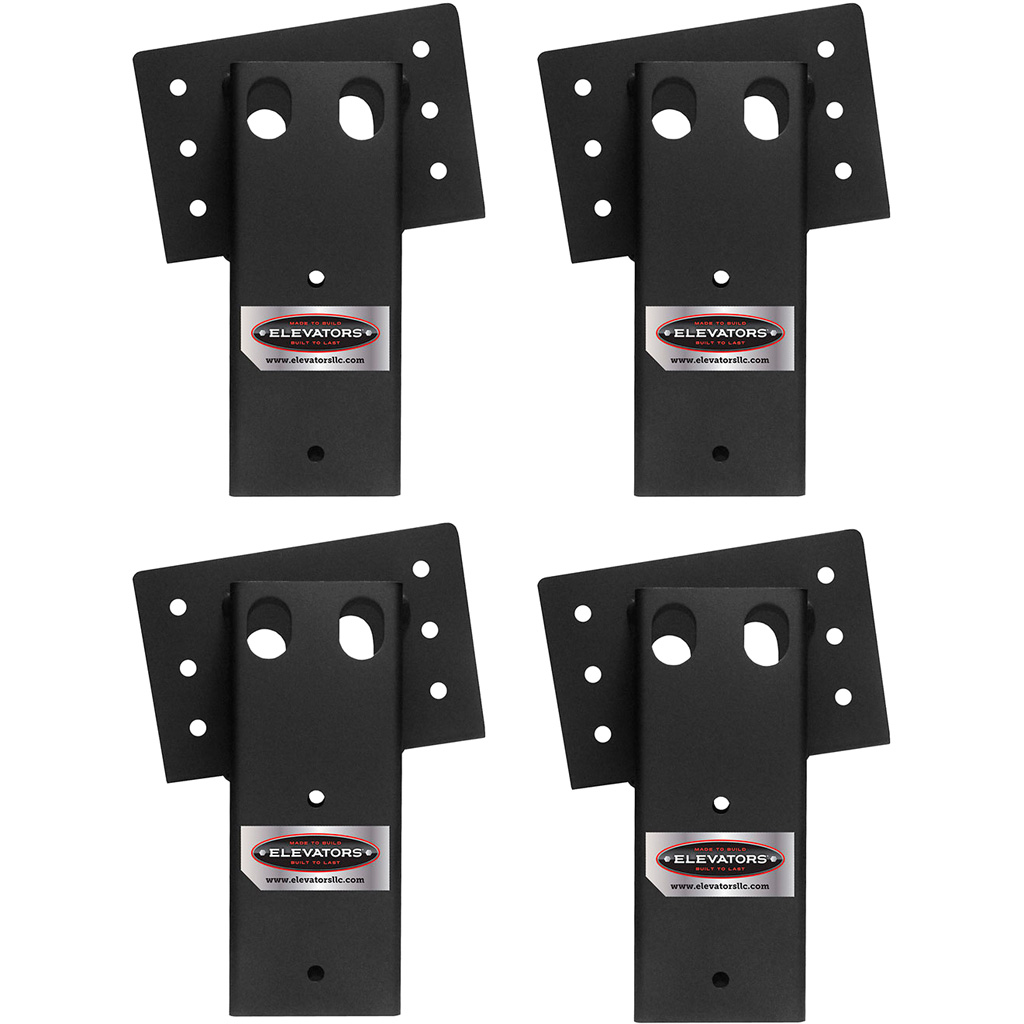 Shadow Hunter Elevator Brackets 4 Set DROP SHIP ONLY FRT QUOTE REQUIRED