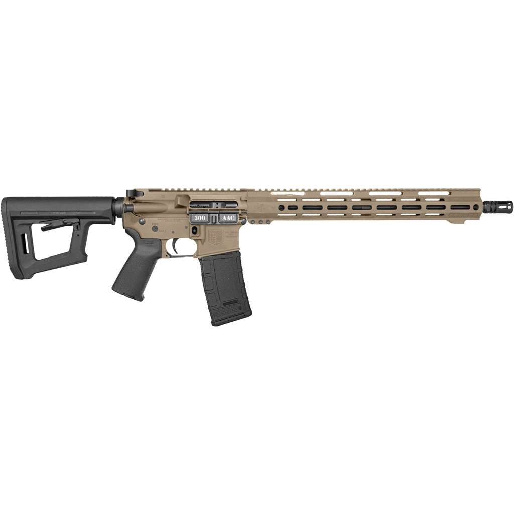 Diamondback Carbon DB15 Rifle 300 Blackout 16 in. M-Lok 15 in. FDE 30 rd.