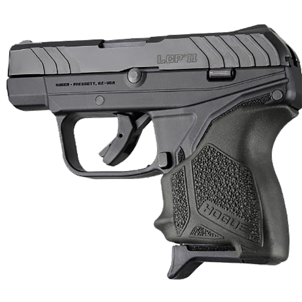 Hogue HandAll Beavertail Grip Sleeve Black Ruger LCP II