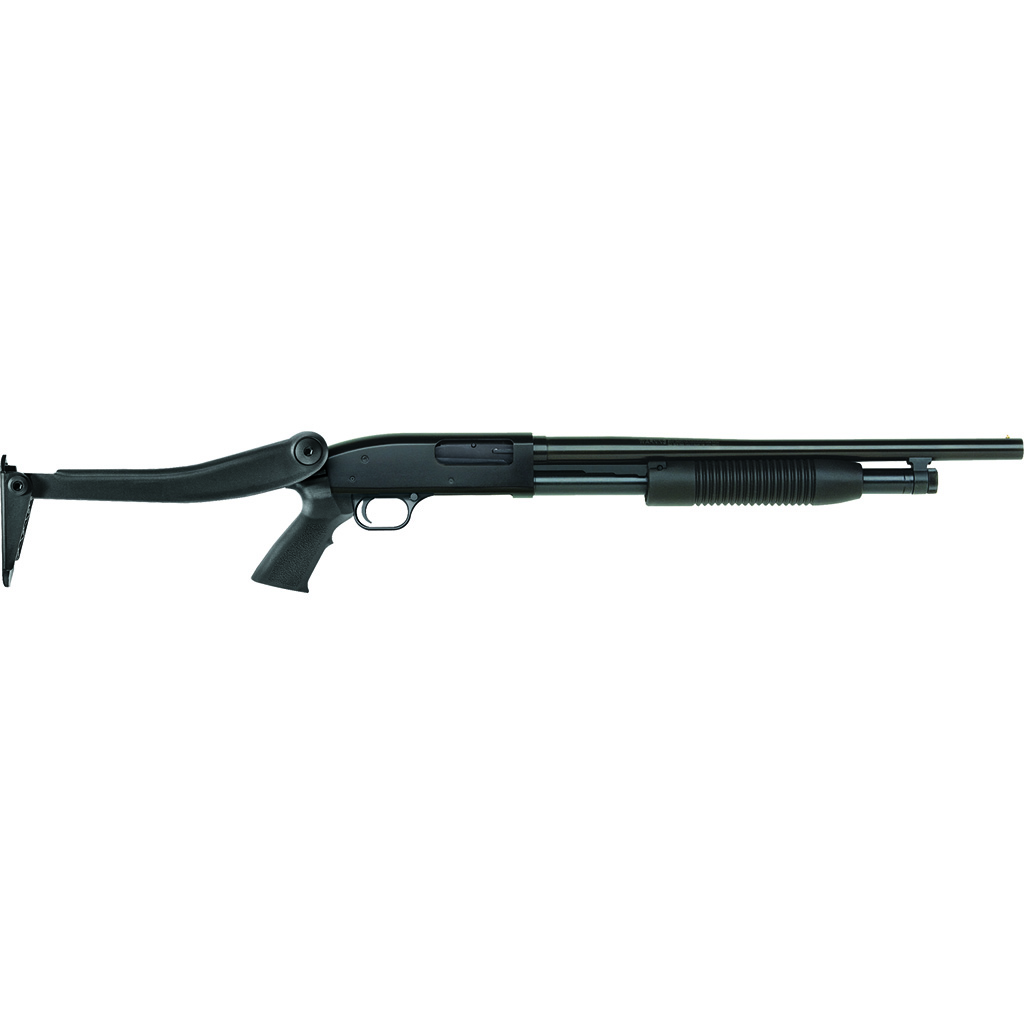 Maverick 88 Security Shotgun 12 ga. 18.5 in. Synthetic Black 3in Top Folding RH