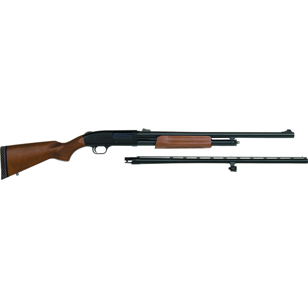 Mossberg 500 Combo Field/Deer Shotgun 12ga. Wood/Blued 3 in. RH